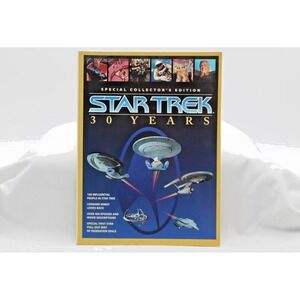 Star Trek 30 Years Special Collector's Edition 1996 Includes Pull Out Poster VTG